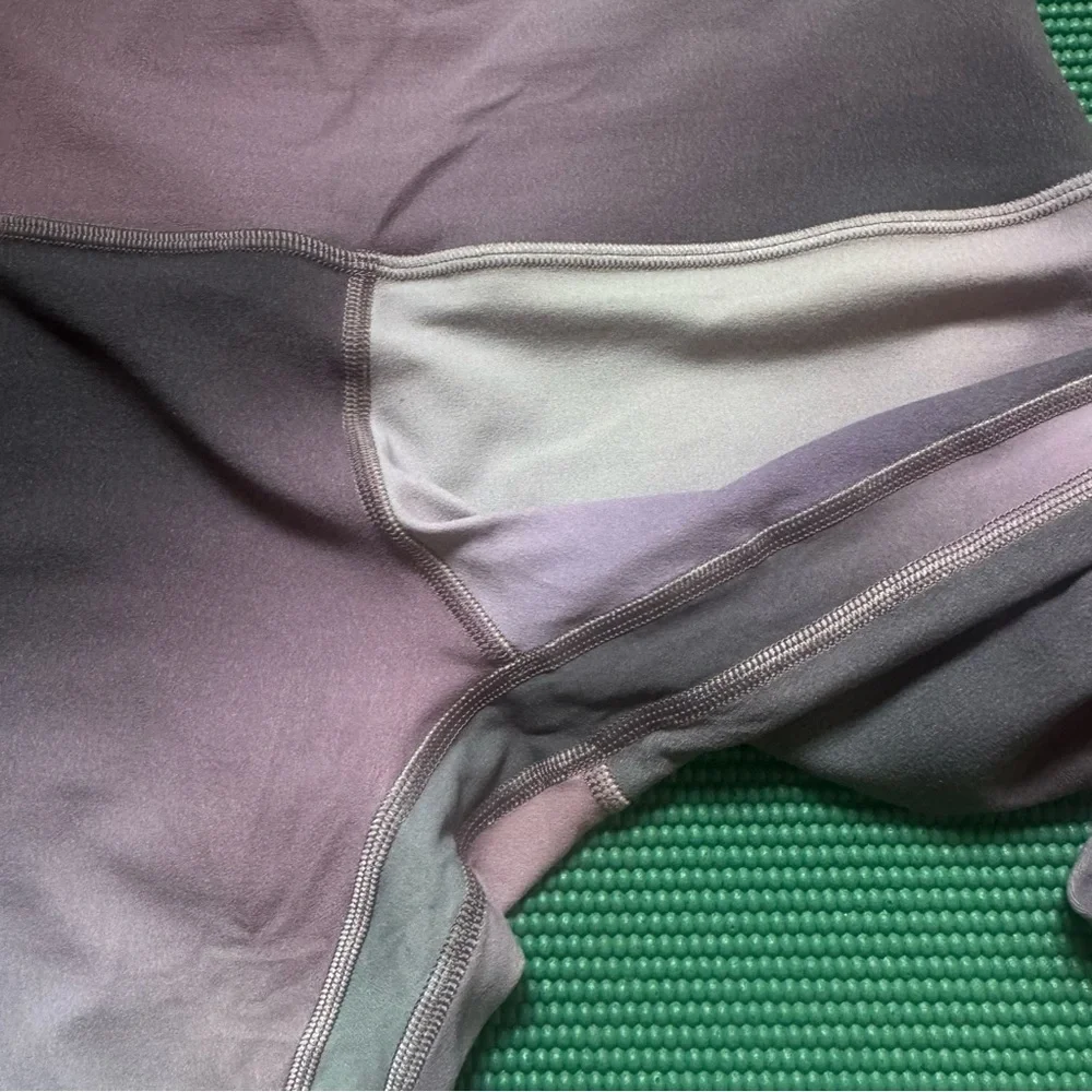 Lululemon Align Purple Ombré Leggings 8